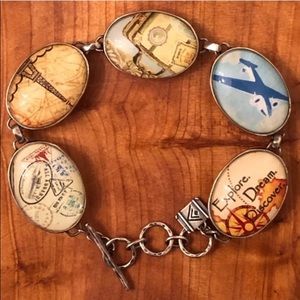 COPY - HTF Silpada passport bracelet